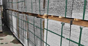 宁夏芙蓉白地铺石，石材地铺石