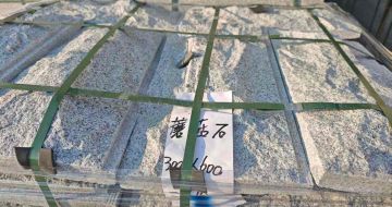 宁夏芝麻白蘑菇石，自然面