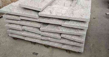 宁夏芝麻白蘑菇石，自然面