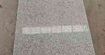 宁夏芝麻白光面毛板