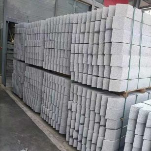 宁夏芝麻白树围石 树池