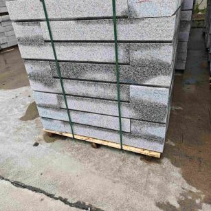 宁夏芙蓉白路牙石，马路牙子