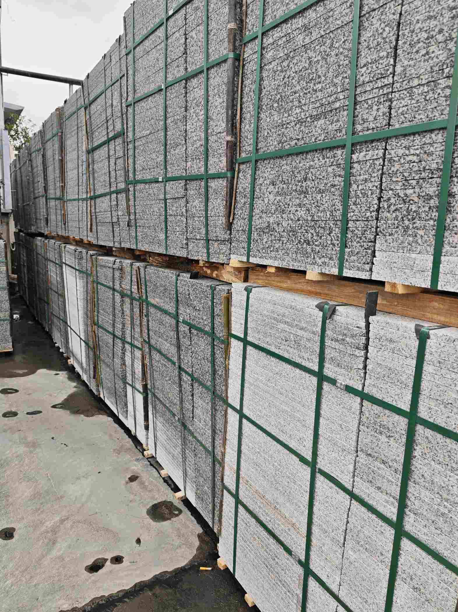 宁夏芙蓉白地铺石，石材地铺石