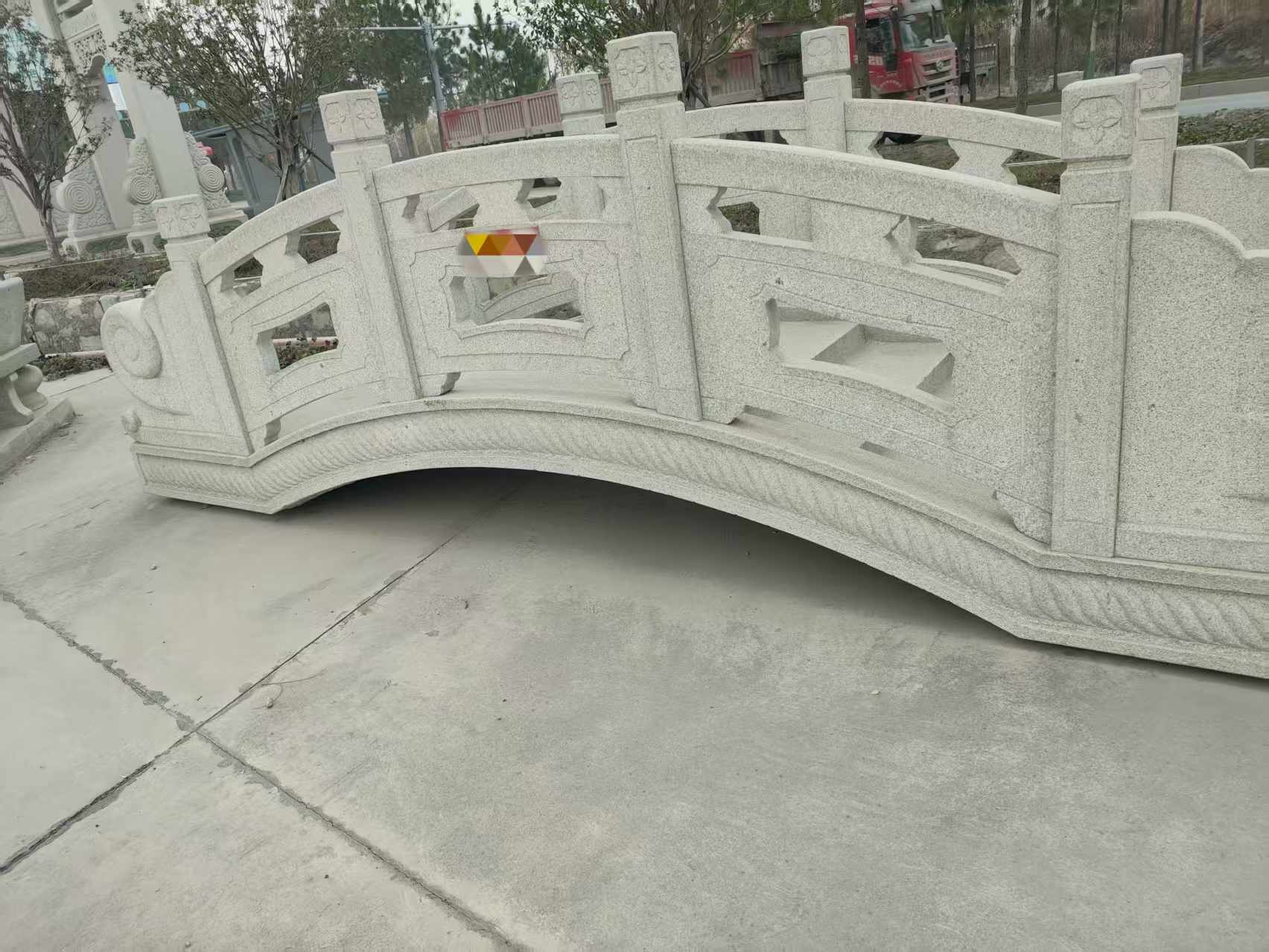 宁夏芝麻白拱桥，石桥