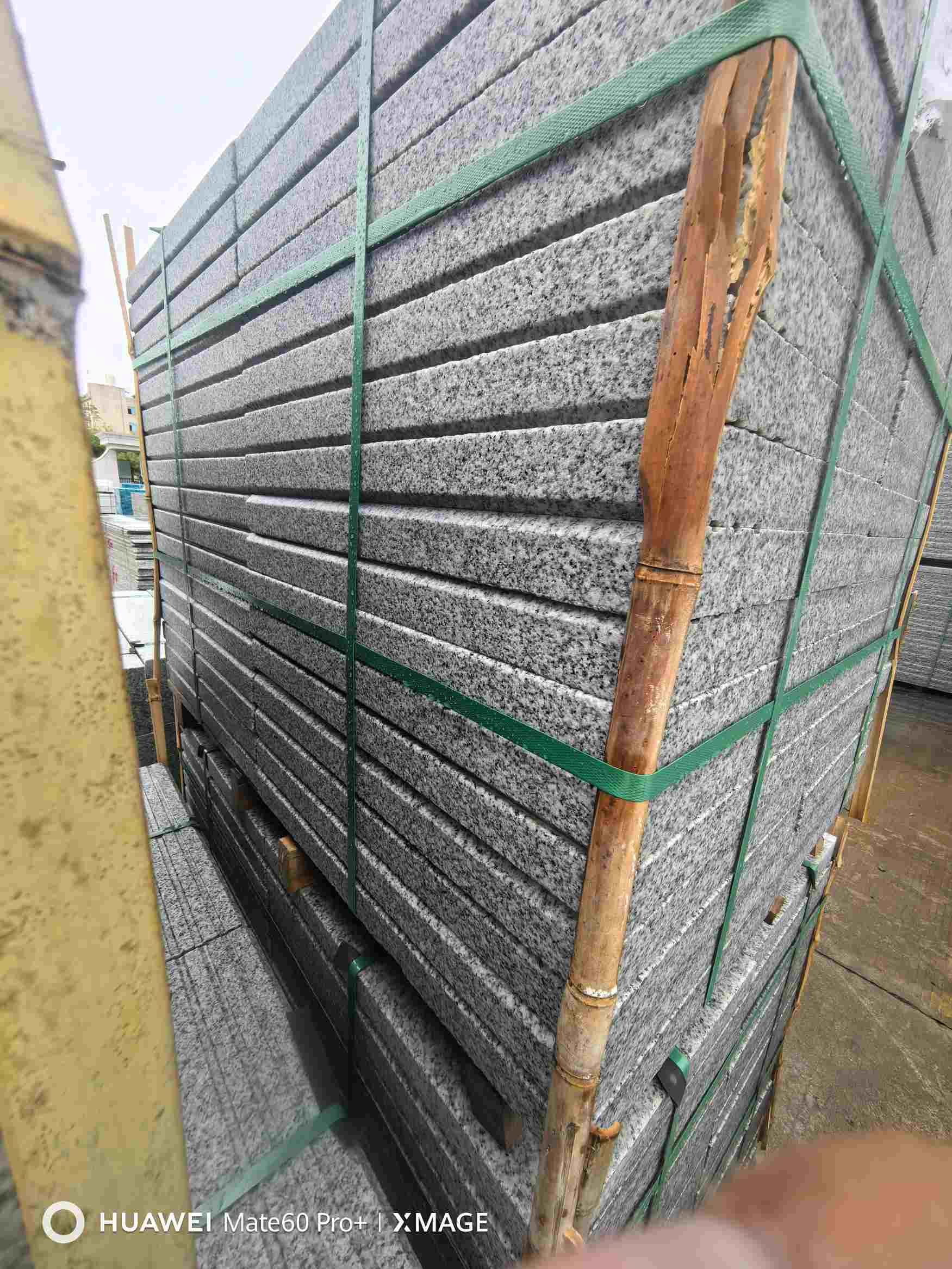 宁夏芝麻白楼梯踏步室外