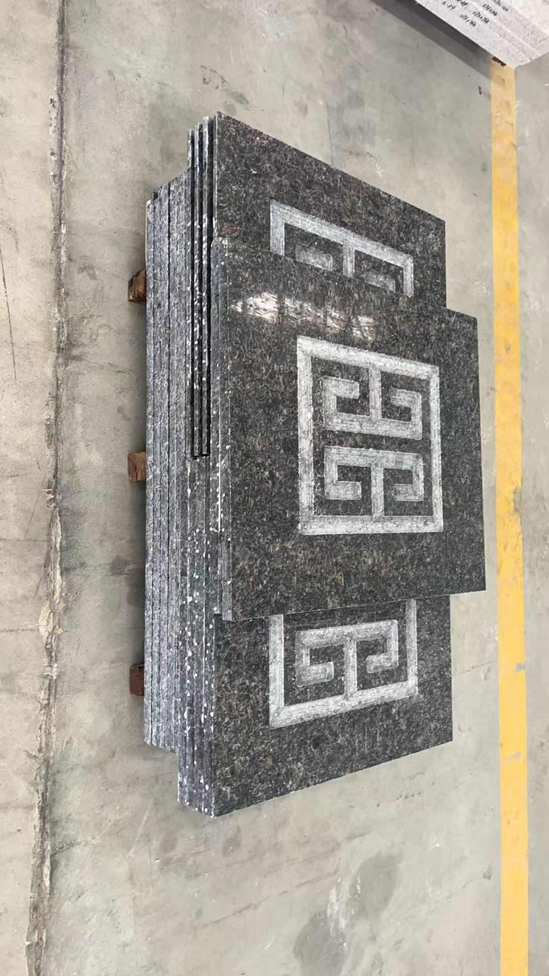 宁夏英国棕回纹雕刻版