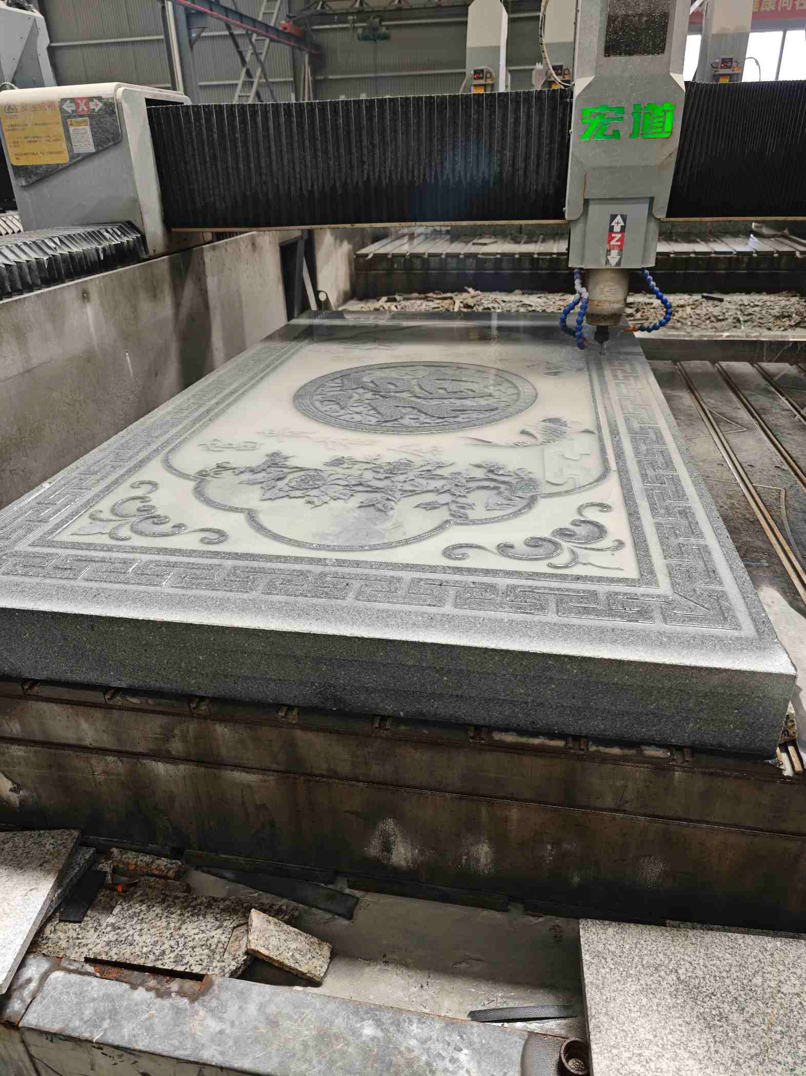 宁夏芝麻灰雕刻版异形雕刻异形定制